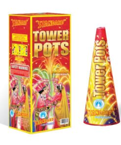 Tower Pots - Gold